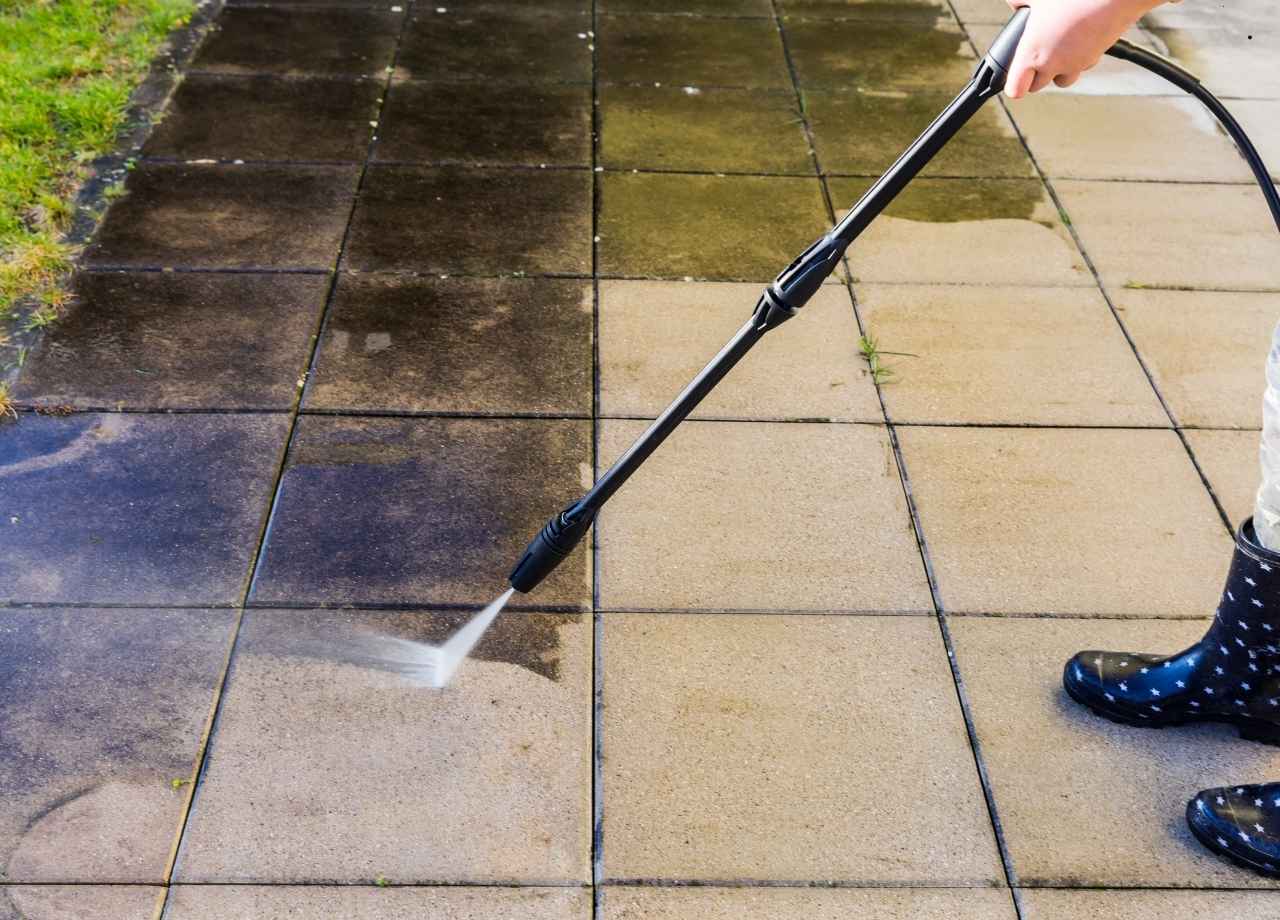 pressure washing