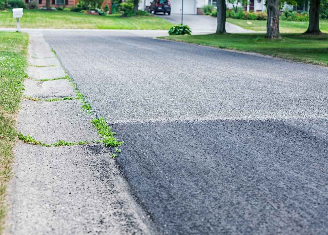 asphalt milling driveway