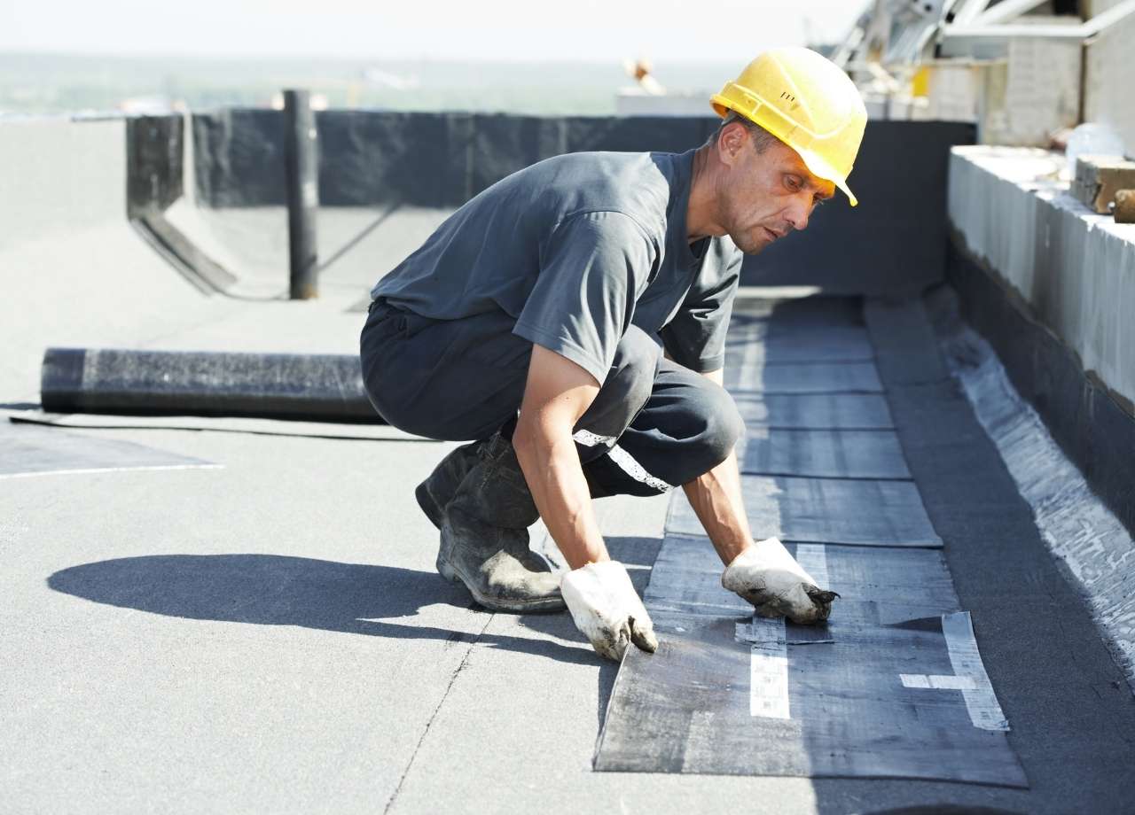 commercial flat roof types